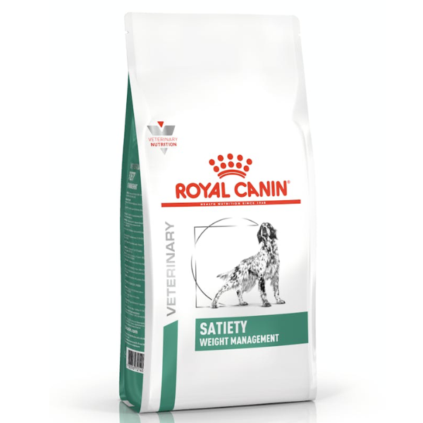 Royal Canin Veterinary Diet Satiety Weight Management Dog - 12 kg - Dieta Veterinaria per Cani - 1° ORDINE? scegli lo sconto BZR5 / BZR20 + 200 punti fedeltà