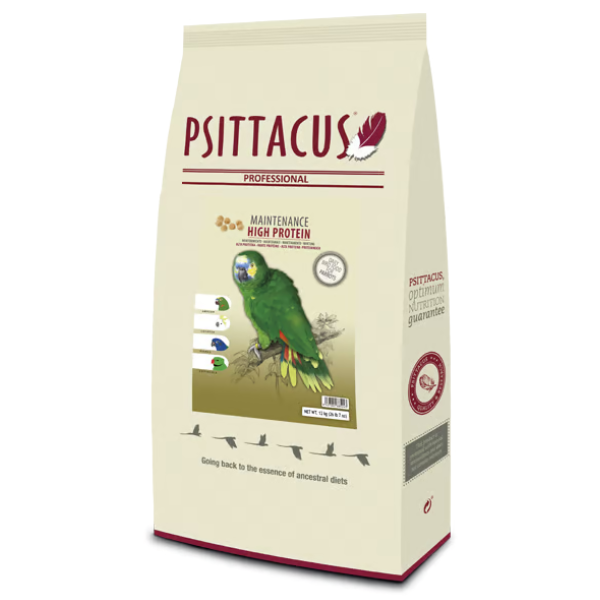 Psittacus Mantenimento Alta Proteina - 12 kg - Mangime per uccelli