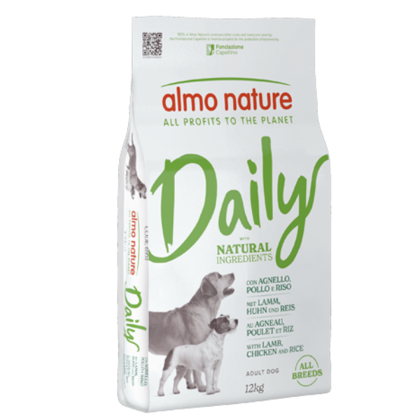 Cibo - Almo Nature Daily Maintenance All Breeds con Agnello, pollo e riso