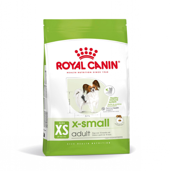 Image of Royal Canin X-Small Adult - 500 gr Croccantini per cani