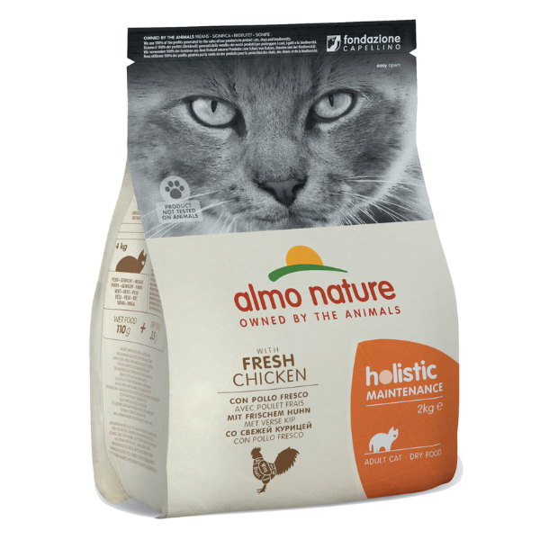 Almo Nature Holistic Maintenance Adult con Pollo Gatto - 2 kg