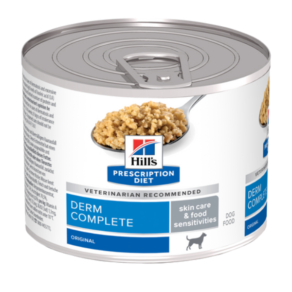 Hill's Prescription Diet Dog All Breeds Derm Complete Skin Care Lattina - 200 gr - Dieta Veterinaria per Cani - 1° ORDINE? scegli lo sconto BZR5 / BZR20 + 200 punti fedeltà