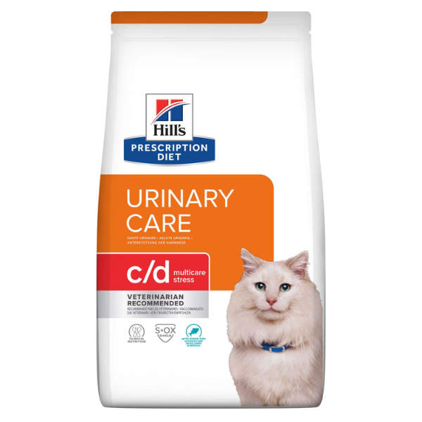Hill's Prescription Diet c/d Multicare Stress Feline con Pesce Oceanico - 8 kg - 1° ORDINE? scegli lo sconto BZR5 / BZR20 + 200 punti fedeltà