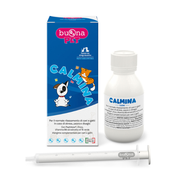 Buona Pet Calmina Mangime Complementare per Cani e Gatti - 60 gr - 1° ORDINE? scegli lo sconto BZR5 / BZR20 + 200 punti fedeltà