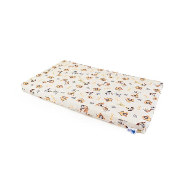 PetUp Materassino Sfoderabile - Beige: 50x80 cm - Cucce per cani da interno - 1° ORDINE? scegli lo sconto BZR5 / BZR20 + 200 punti fedeltà