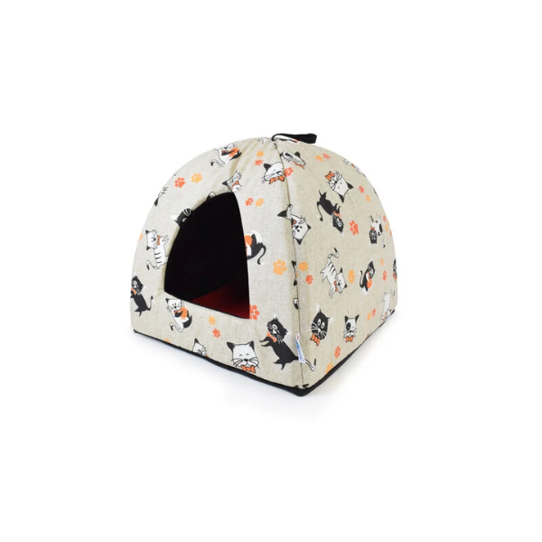 Petup Cuccia a Tenda Igloo - Beige: 40x40cm - Cucce per cani da interno - 1° ORDINE? scegli lo sconto BZR5 / BZR20 + 200 punti fedeltà