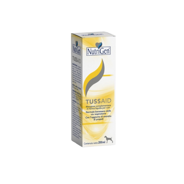 Nutrigen Tussaid Sciroppo per Cani - 200 ml - 1° ORDINE? scegli lo sconto BZR5 / BZR20 + 200 punti fedeltà