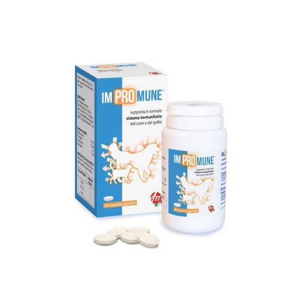 Ati Pets Impromune Alimento Complementare per Sistema Immunitario - 40 compresse - 1° ORDINE? scegli lo sconto BZR5 / BZR20 + 200 punti fedeltà