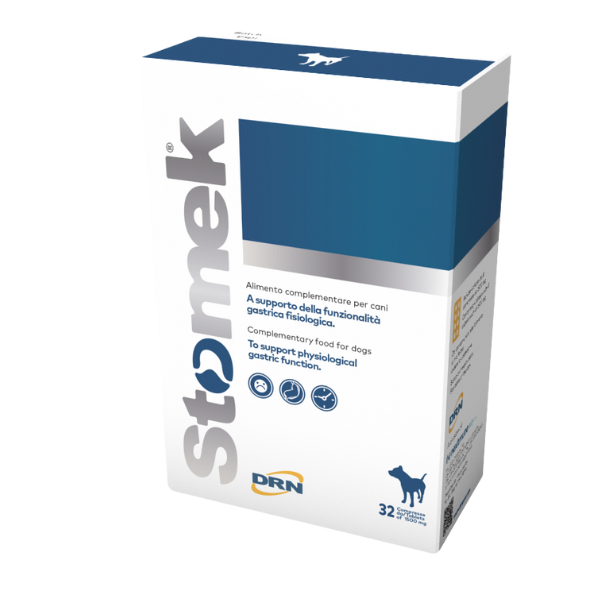 DRN Stomek Mangime Complementare in compresse - 32 compresse - 1° ORDINE? scegli lo sconto BZR5 / BZR20 + 200 punti fedeltà - Integratori per cani