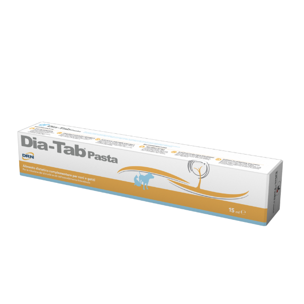 DRN Dia Tab Mangime complementare in pasta - 15 ml - 1° ORDINE? scegli lo sconto BZR5 / BZR20 + 200 punti fedeltà - Integratori per cani