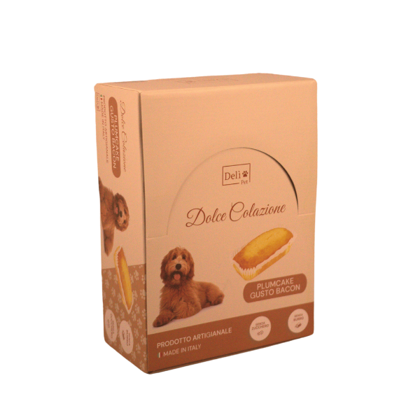 Delì Pet Dolce Colazione Snack Artigianali per cani 50 gr - Plumcake - 50 gr - 1° ORDINE? scegli lo sconto BZR5 / BZR20 + 200 punti fedeltà