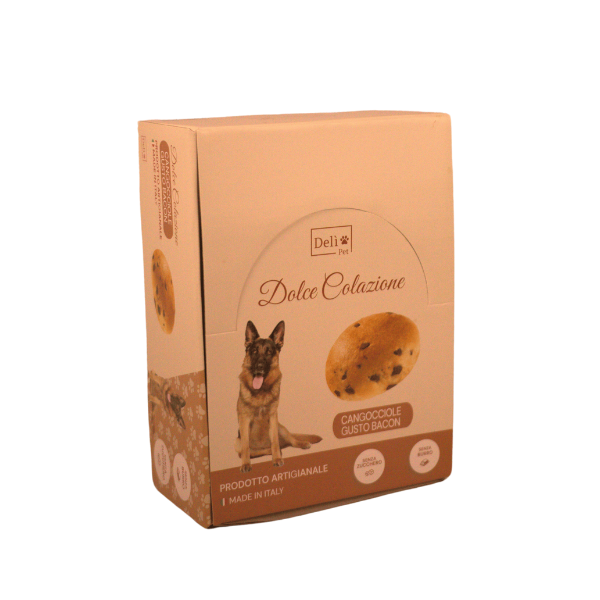 Delì Pet Dolce Colazione Snack Artigianali per cani 50 gr - Cangocciole - 50 gr - 1° ORDINE? scegli lo sconto BZR5 / BZR20 + 200 punti fedeltà