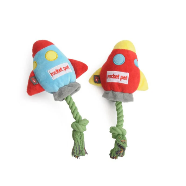 Gioco per cane razzo con squeaker 20 cm Camon