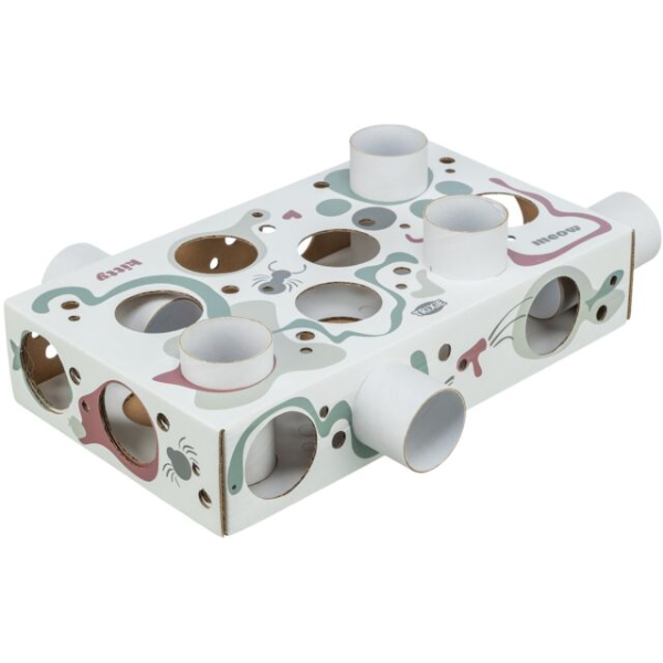 Paws'n'Treats Box gioco per gatti di attivazione mentale Trixie - 37x7x20 cm - Giochi per gatti - 1° ORDINE? scegli lo sconto BZR5 / BZR20 + 200 punti fedeltà