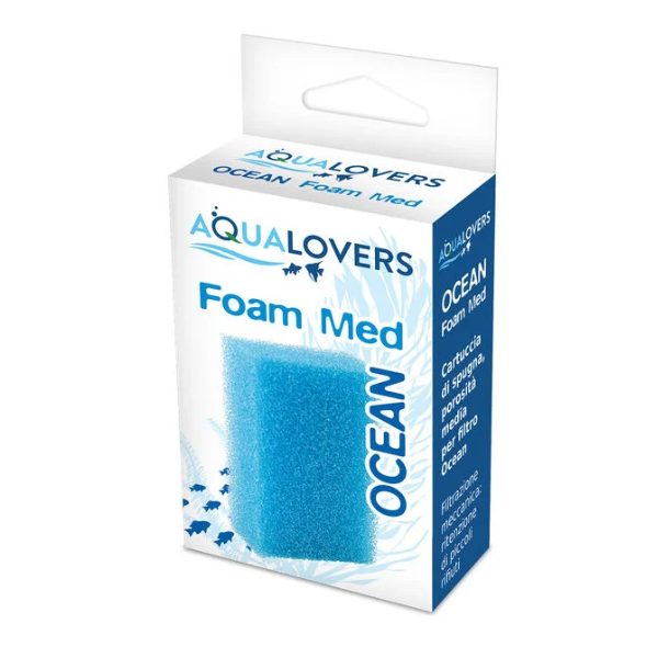 Aqualovers Cartuccia Filtrante per acquario Ocean - cartuccia med - 1° ORDINE? scegli lo sconto BZR5 / BZR20 + 200 punti fedeltà