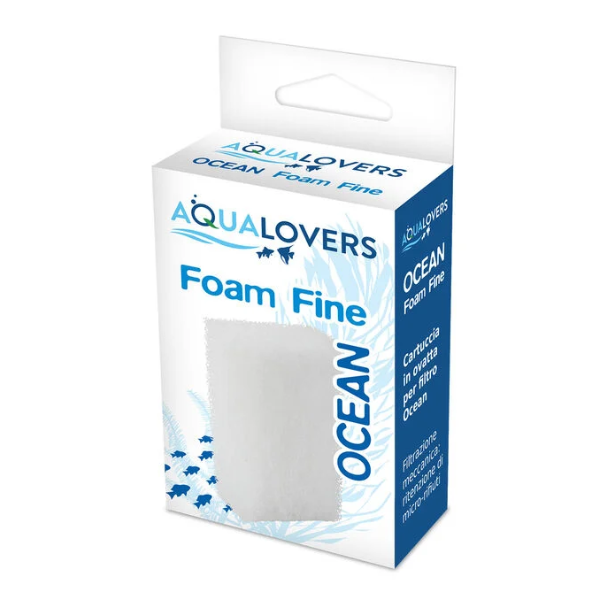 Aqualovers Cartuccia Filtrante per acquario Ocean - ovatta fine - 1° ORDINE? scegli lo sconto BZR5 / BZR20 + 200 punti fedeltà