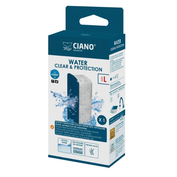 Ciano Cartuccia Filtrante L per filtri CFBIO150 e CFBIO250 Askoll - clear & protection - 1° ORDINE? scegli lo sconto BZR5 / BZR20 + 200 punti fedeltà