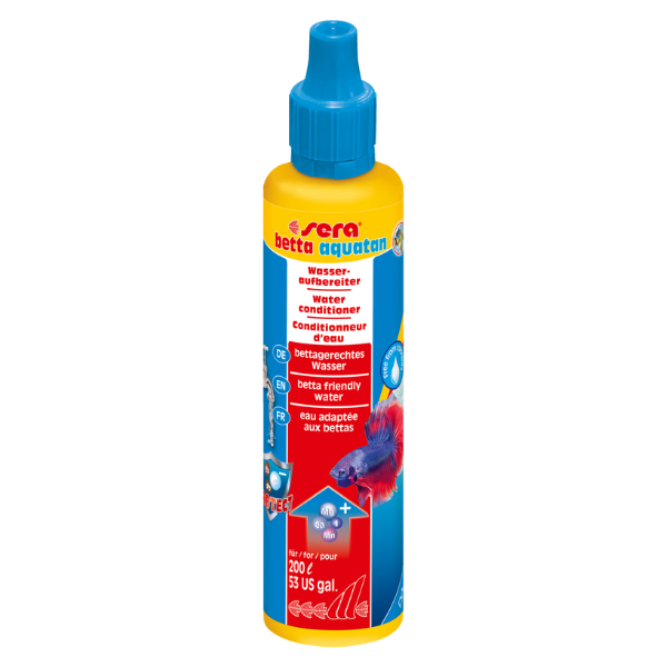Sera Betta Aquatan condizionatore d'acqua per Betta - 50 ml - 1° ORDINE? scegli lo sconto BZR5 / BZR20 + 200 punti fedeltà