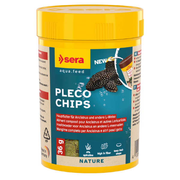 Sera Pleco Chips mangime per Loricaridi e Botie - 100 ml - 1° ORDINE? scegli lo sconto BZR5 / BZR20 + 200 punti fedeltà