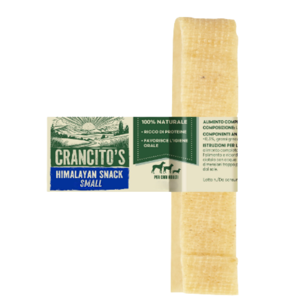 Crancito's Himalayan Snack naturali al latte vaccino per cani adulti - 25 gr - 1° ORDINE? scegli lo sconto BZR5 / BZR20 + 200 punti fedeltà