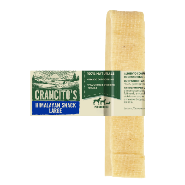 Crancito's Himalayan Snack naturali al latte vaccino per cani adulti - 110 gr - 1° ORDINE? scegli lo sconto BZR5 / BZR20 + 200 punti fedeltà