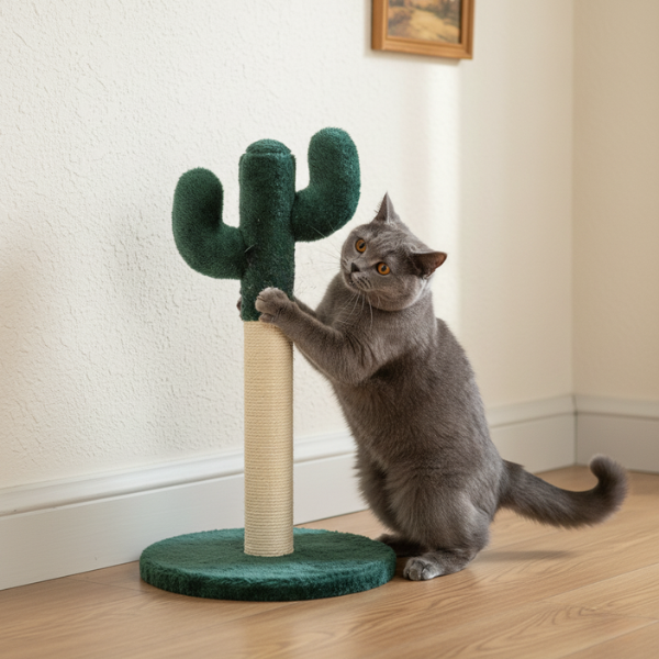 Tiragraffi in corda di sisal Cactus Leopet