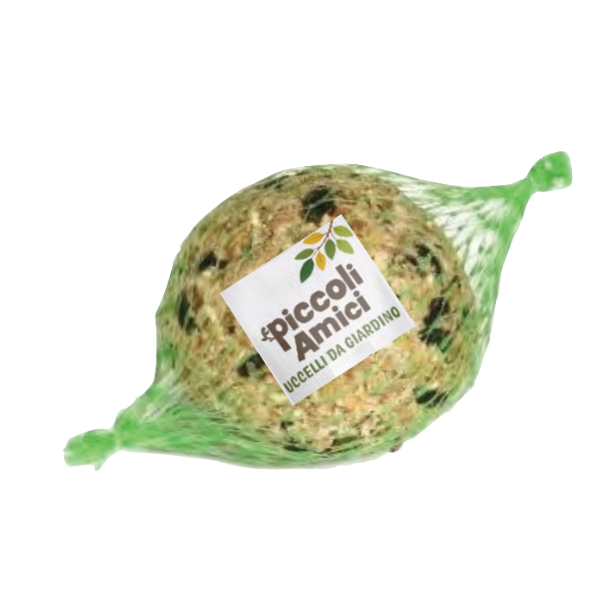 Piccoli Amici Palle di grasso per uccelli da giardino - 1 pallina da 90 gr - SPEDIZIONE GRATIS DA 39€