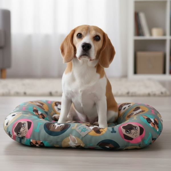 Cuscino ovale Dogs Oxford Range Nettuno Technical Leopet