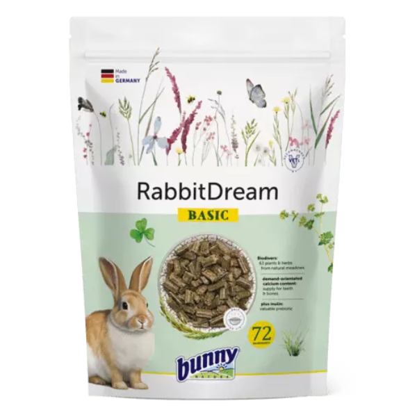 Image of Bunny Sogno per Conigli Basic - 4 kg - Mangime per conigli - 1° ORDINE? scegli lo sconto BZR5 / BZR20 + 200 punti fedeltà010