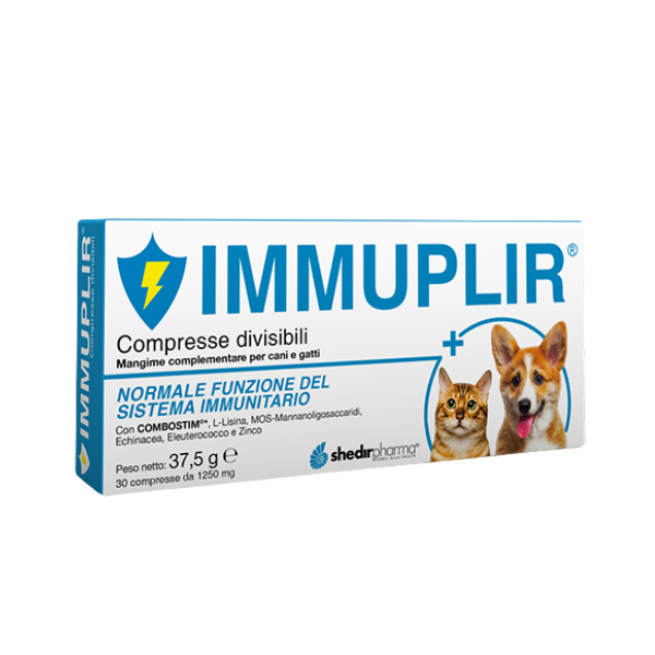 Shedir Pharma Immuplir Compresse per Sistema Immunitario - 1 confezione da 30 comprese - SPEDIZIONE GRATIS 1° ORDINE + scegli lo sconto BZR5 / BZR20