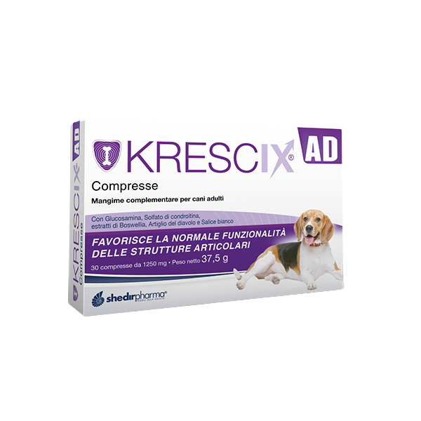Shedir Pharma Krescix Ad Compresse Adult per funzionalità articolare - 1 confezione da 30 compresse - 1° ORDINE? scegli lo sconto BZR5 / BZR20 + 200 punti fedeltà