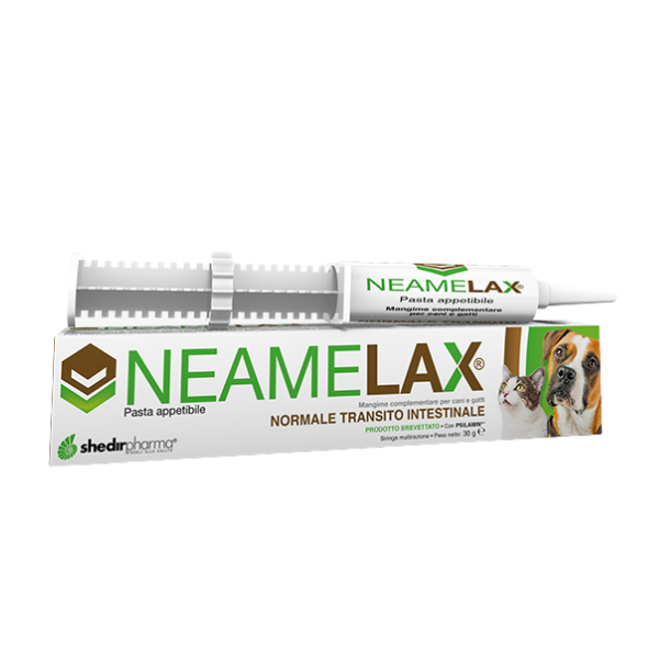 Shedir Pharma Neamelax Pasta per equilibrio intestinale - Siringa multiuso 30 gr - 1° ORDINE? scegli lo sconto BZR5 / BZR20 + 200 punti fedeltà - Integratori per cani