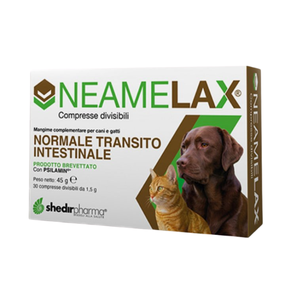 Image of Shedir Pharma Neamelax Compresse per equilibrio intestinale - 1 confezione da 30 compresse - 1° ORDINE? scegli lo sconto BZR5 / BZR20 + 200 punti fedeltà010