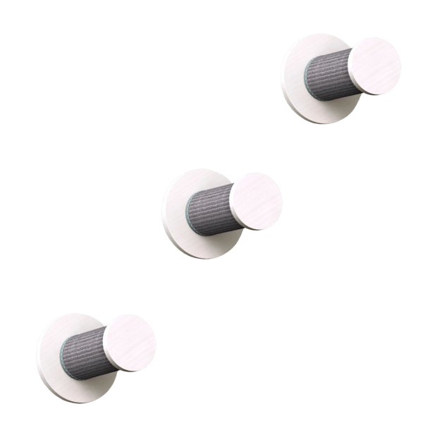 Set componibile fissaggio a muro arrampicamento per gatti Trixie - Modello 3 - Misure: 3 × ø 18 × 22 cm