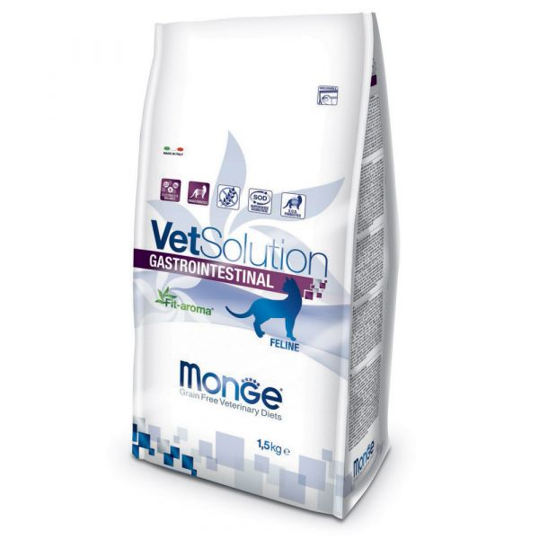 Image of Monge Vet Solution Gatto Gastrointestinal - 1,5 Kg Dieta Veterinaria per Gatti