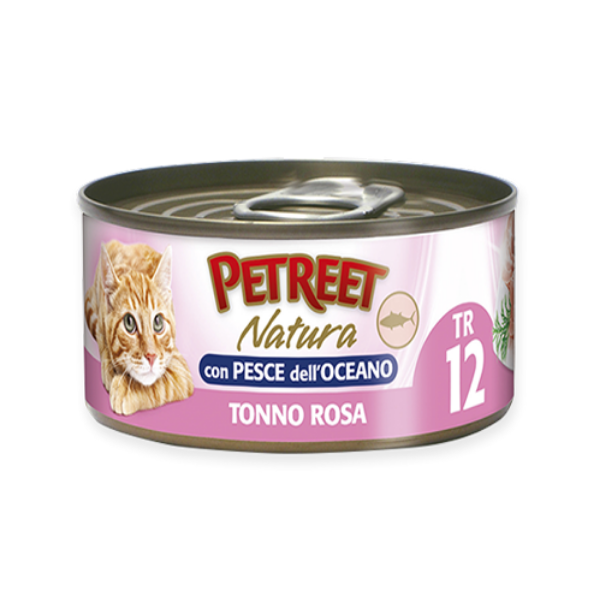 Petreet Natura Cat 70 gr - Tonno e pesce Oceanico Confezione da6 pezzi