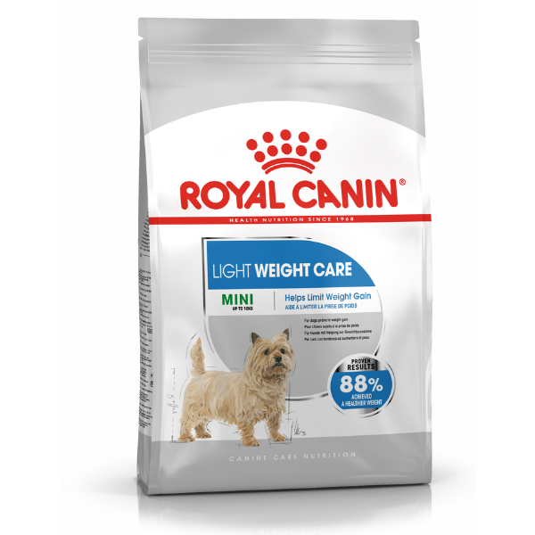 Image of Royal Canin Mini Light Weight Care Adult Dog - 3 kg Croccantini per cani