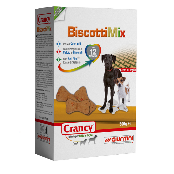 Image of Snack Biscotti Cane Crancy Giuntini - 500 gr