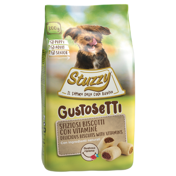 Image of Stuzzy Dog Snack biscottini Gustosetti (scadenza: 26/10/2022): 300 gr