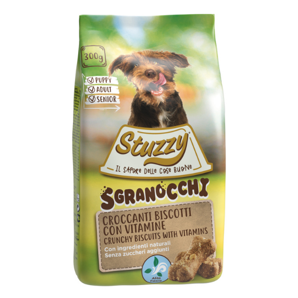 Image of Stuzzy Dog Snack biscotti Sgranocchi : 300 gr