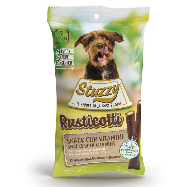 Stuzzy Dog Snack Rusticotti (scadenza: 22/08/2024) - 175 gr