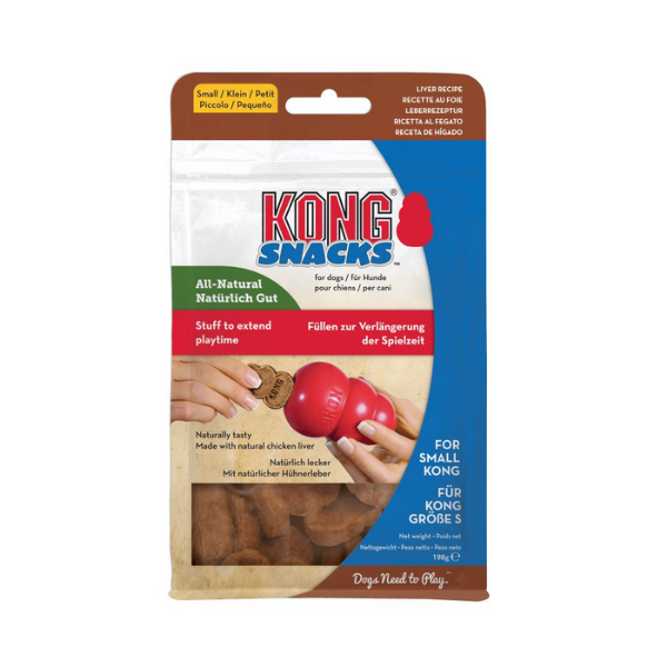 Kong Stuff'N Liver Snacks - 200 gr - SPEDIZIONE GRATIS 1° ORDINE + scegli lo sconto BZR5 / BZR20