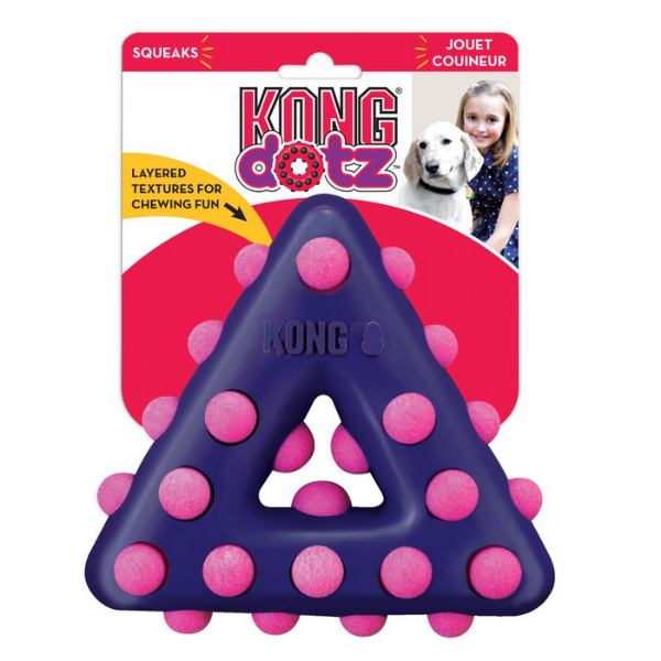 Kong Dotz Gioco per Masticazione - Small - Triangle