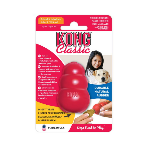 Kong Classic - Extra-small - Giochi per cani - 15% DI SCONTO CON CODICE BLACK15