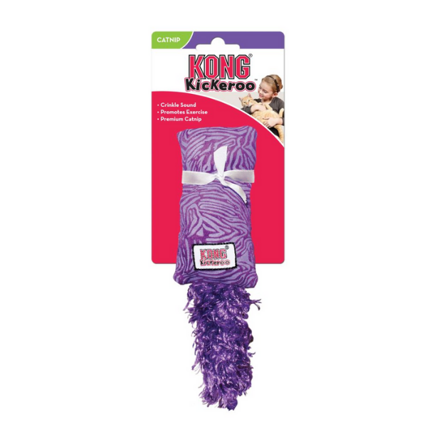 Kong Giochi Attivi per Gatti - Kickeroo Kitten (Stili Assortiti)