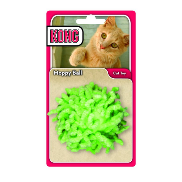 Kong Giochi Attivi per Gatti - Colori assortiti - Moppy Ball