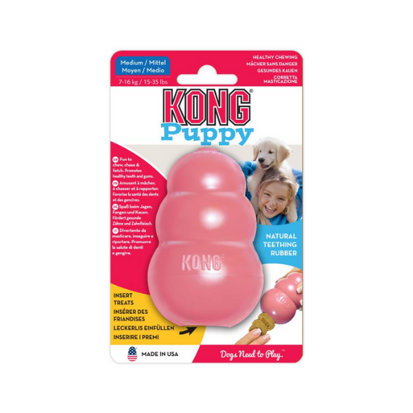 Kong Puppy - Colori assortiti - Medium - Giochi per cani - 1° ORDINE? scegli tra BZR5 / BZR20 + 200 pt fedeltà