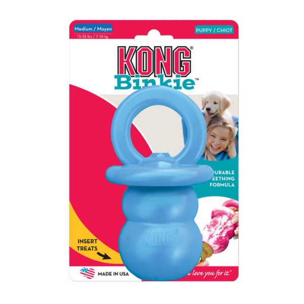 Kong Puppy Binkie - Colori assortiti - Medium