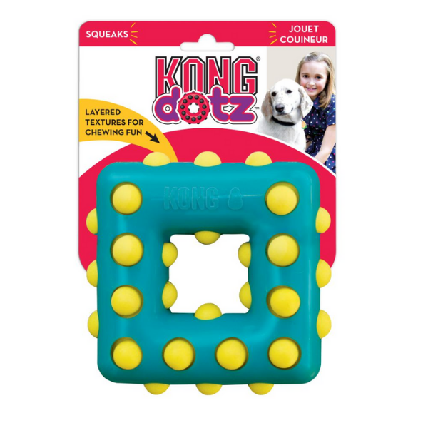 Kong Dotz Gioco per Masticazione - Small - Square