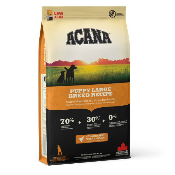 Image of Acana Puppy Large Breed Recipe - 11,4 kg Croccantini per cani